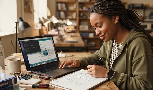 Nia University pre-recorded videos learning illustration
